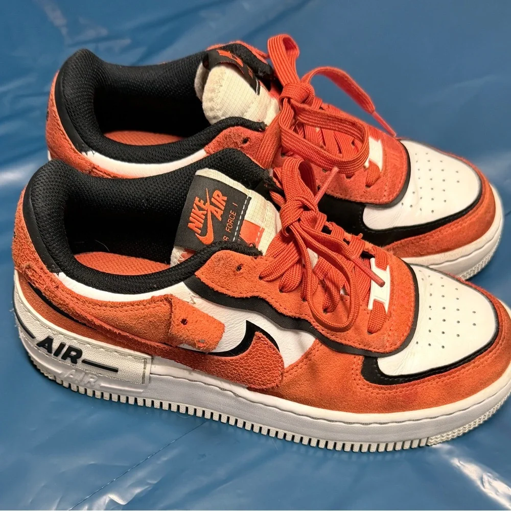 USED: Nike Air Force 1 Shadow Sneakers (Size: 7.5 Y)